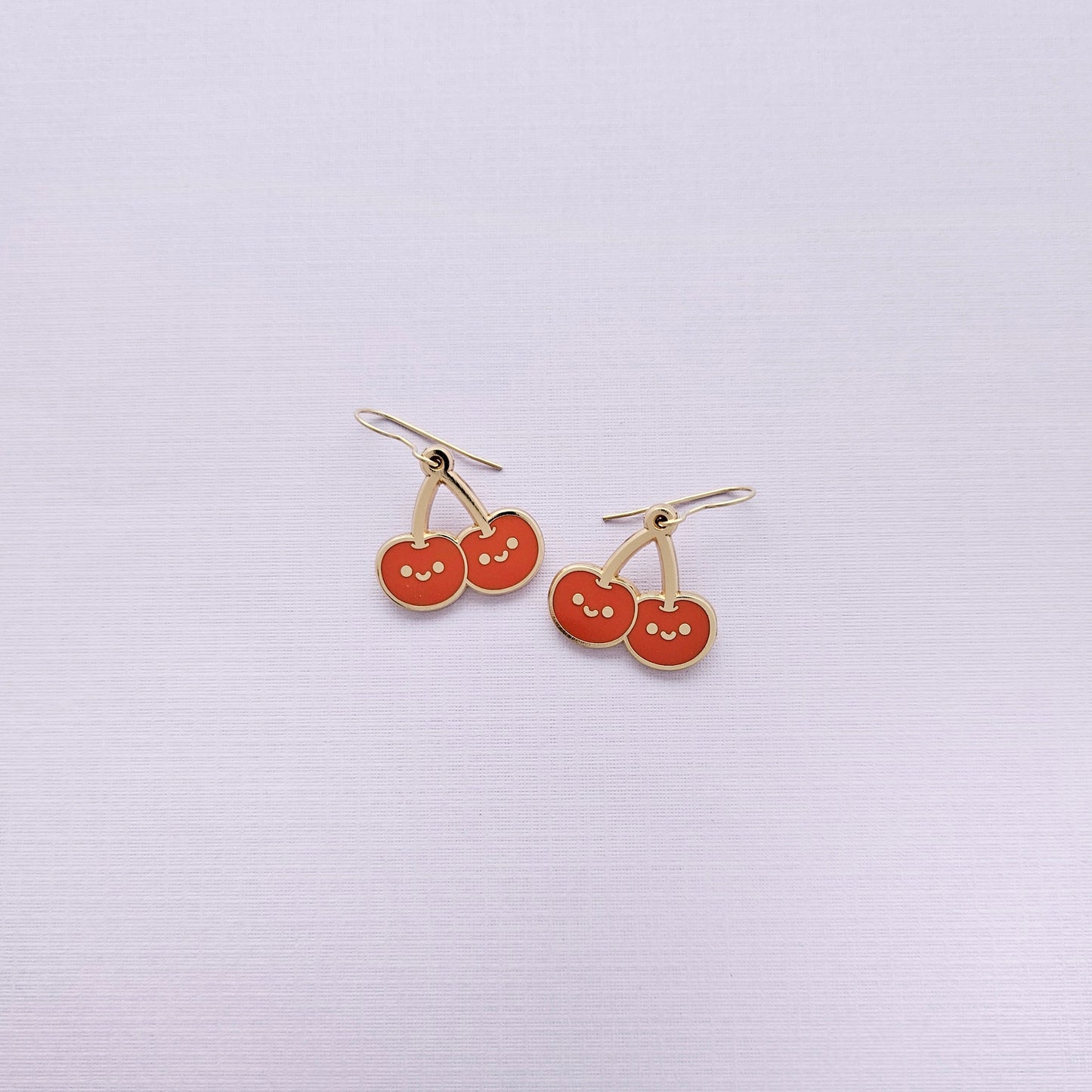 Happy Cherry Dangle Earrings