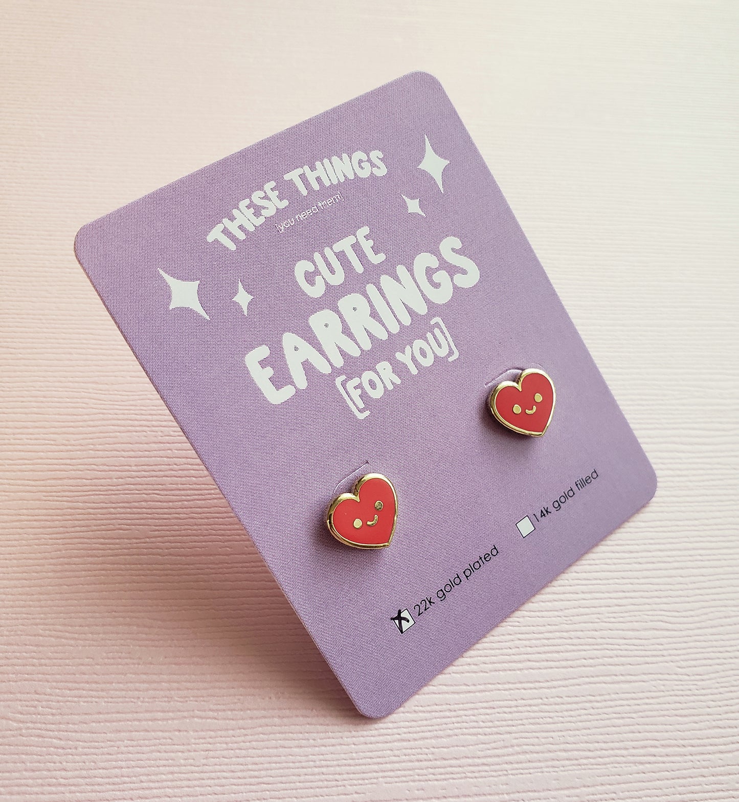 Happy Heart earrings