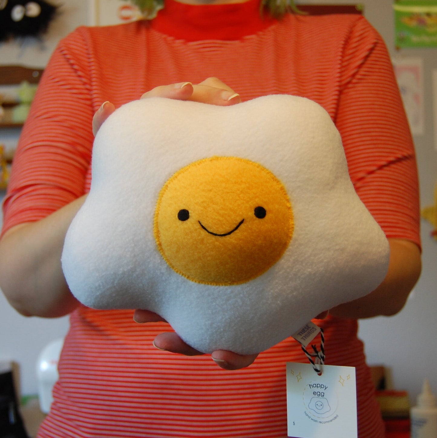 Happy Egg plushie
