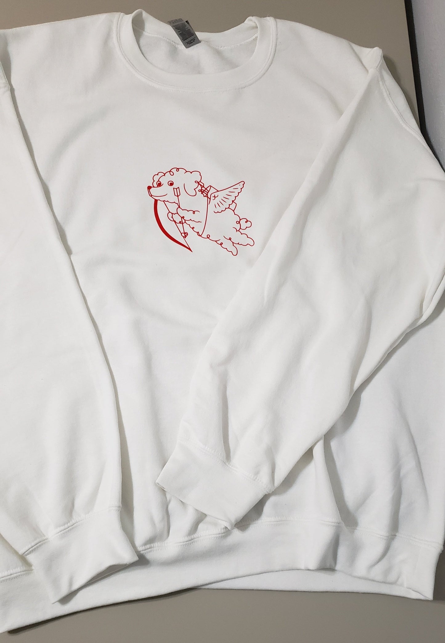 Cupid Puppy Sweatshirt