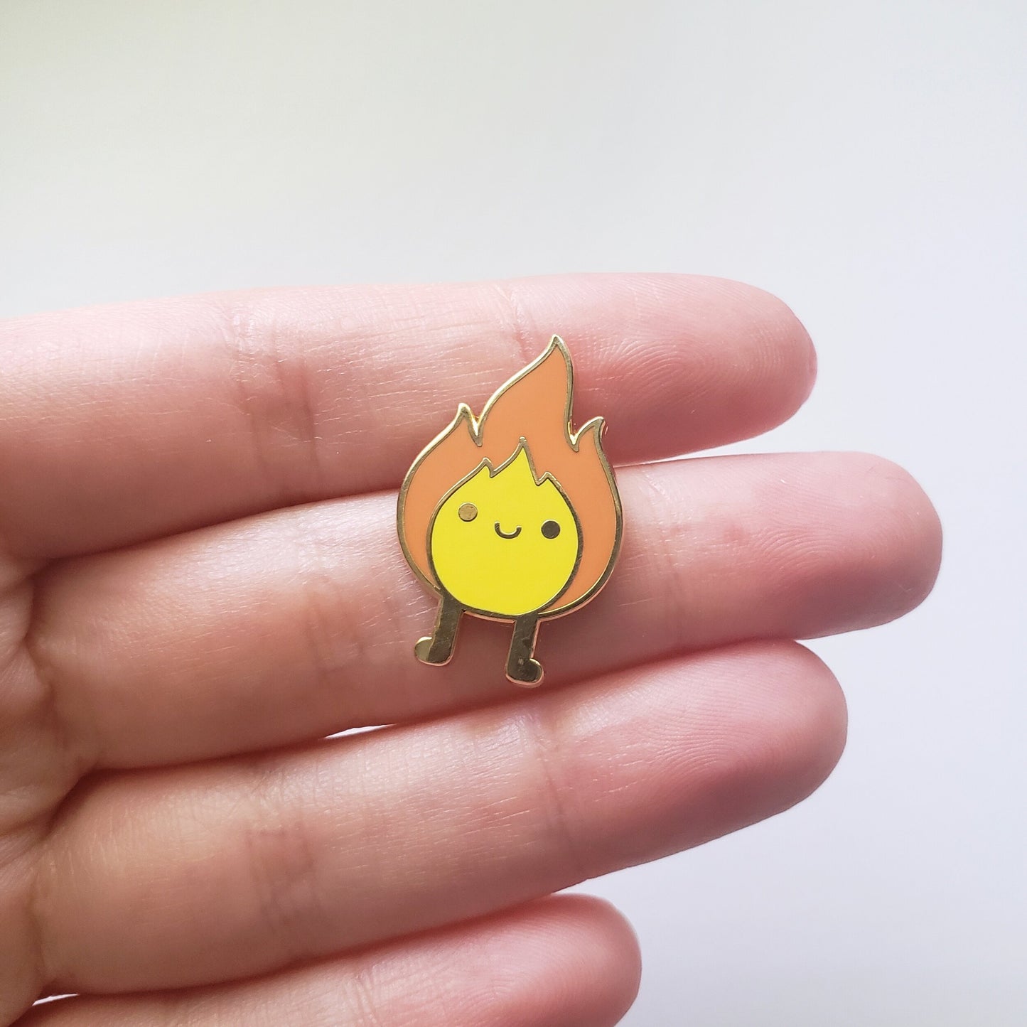 Fire Spirit enamel pin