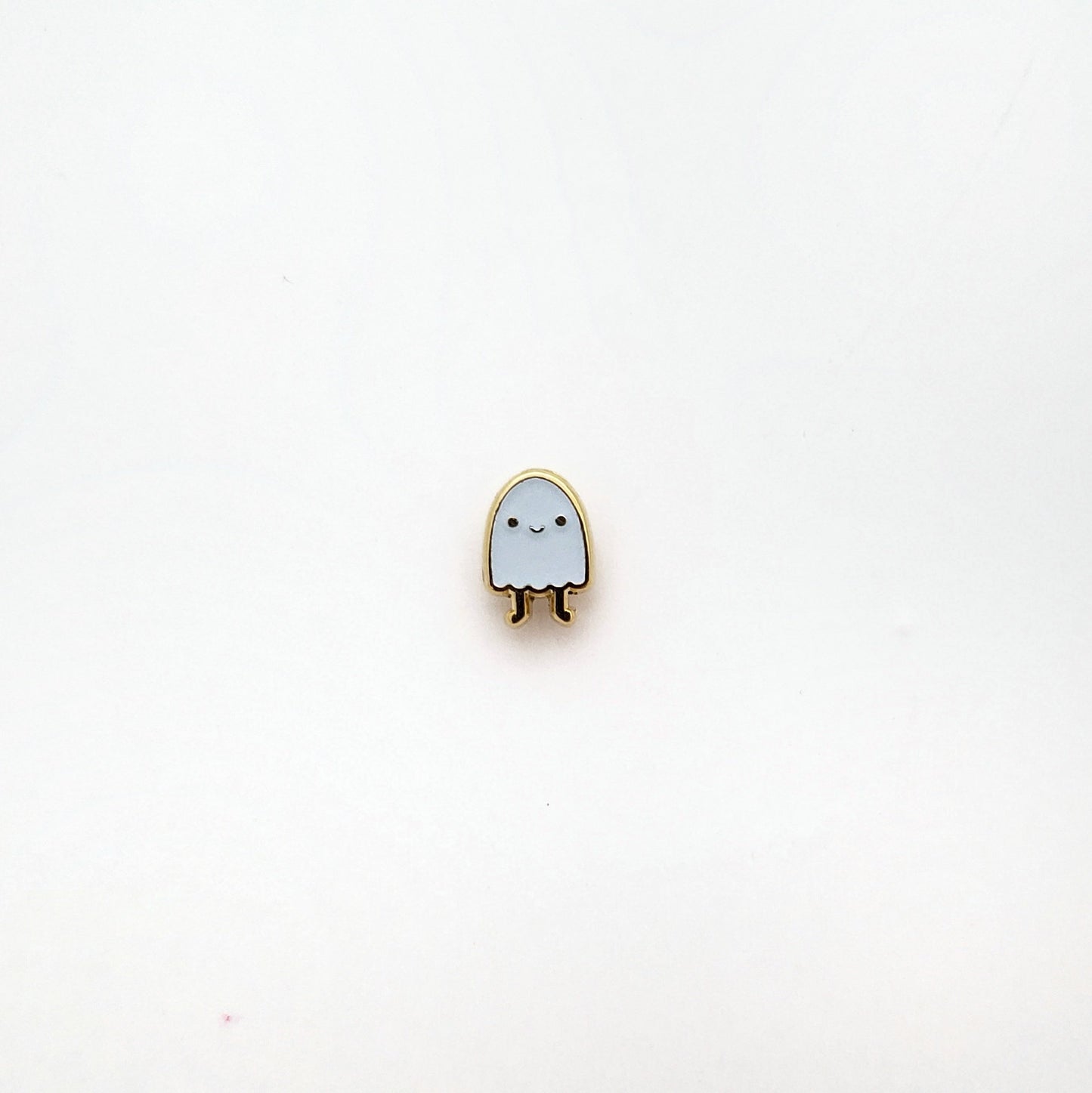 Glow Ghost enamel mini pin