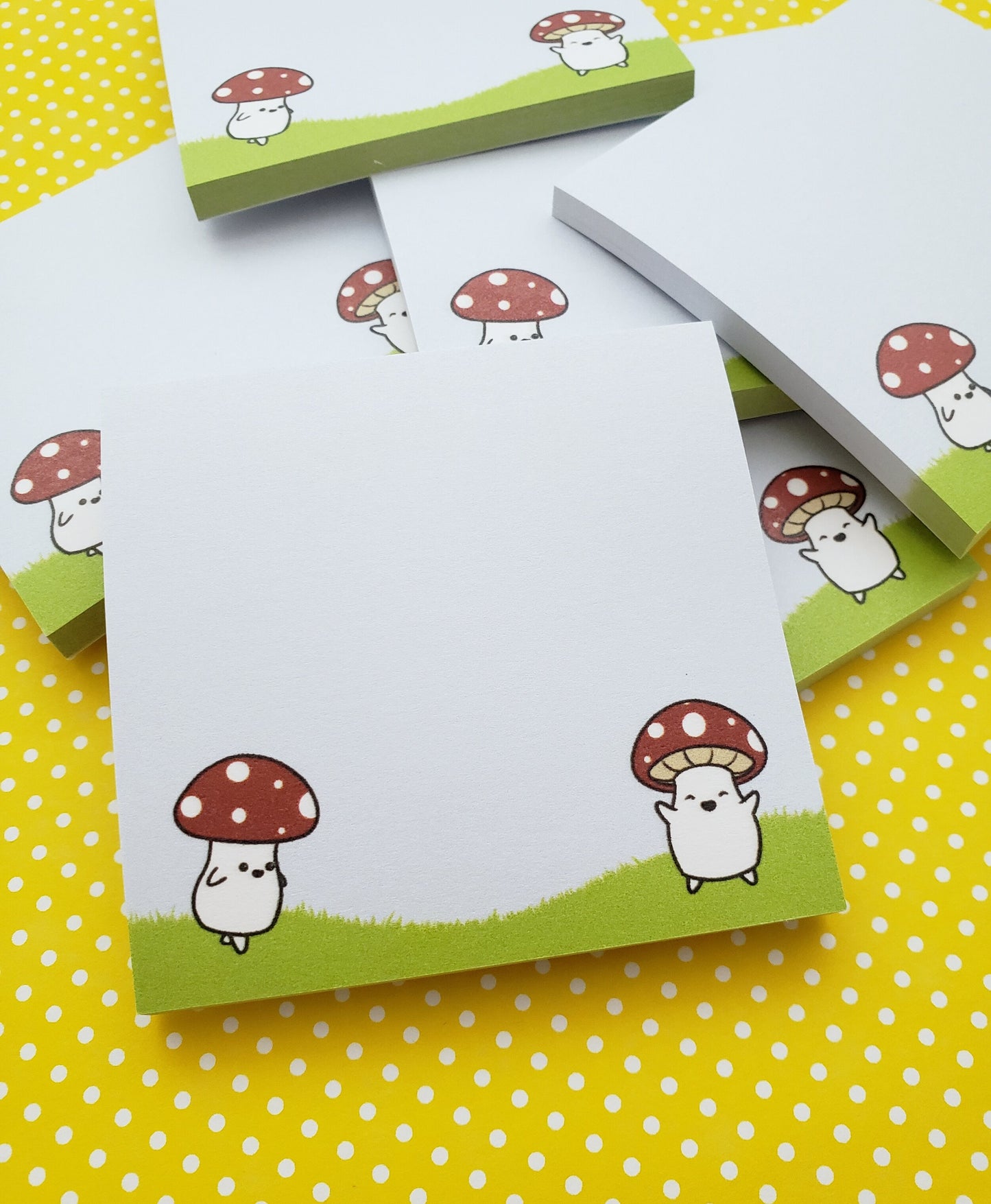 Mushroom Folk sticky notes
