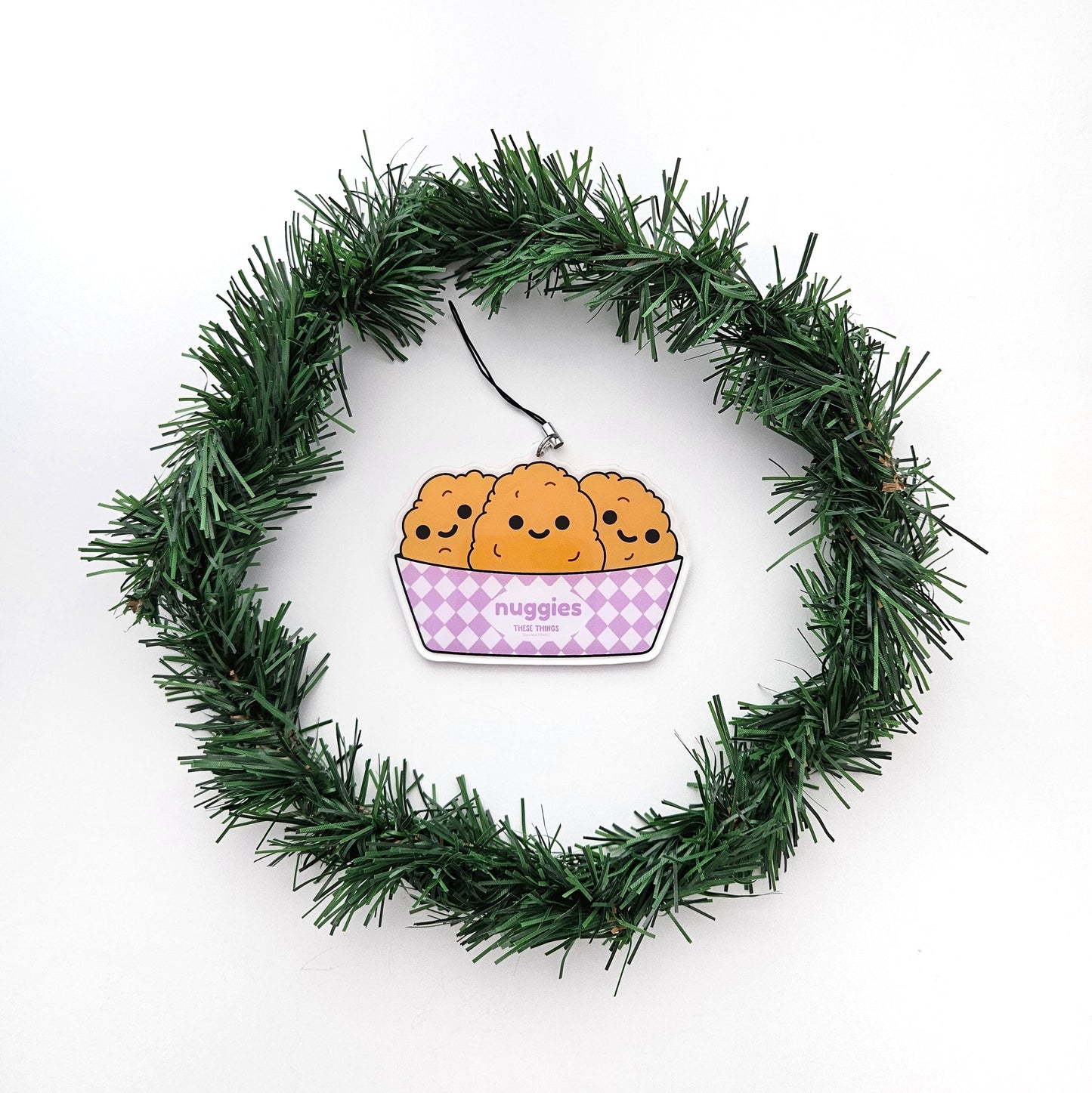 Chicken Nuggie acrylic ornament