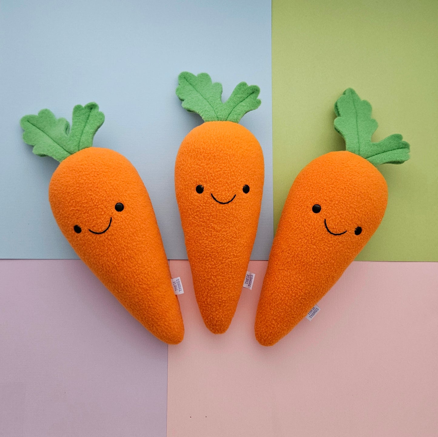 Happy Carrot plushie