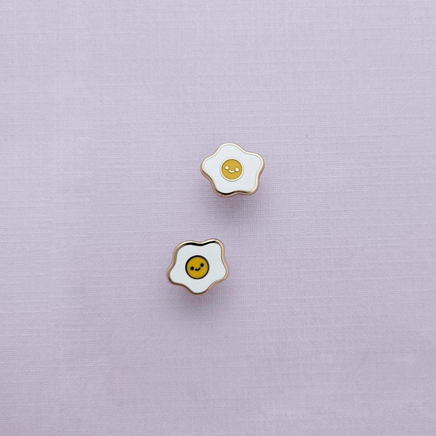 Happy Egg stud earrings
