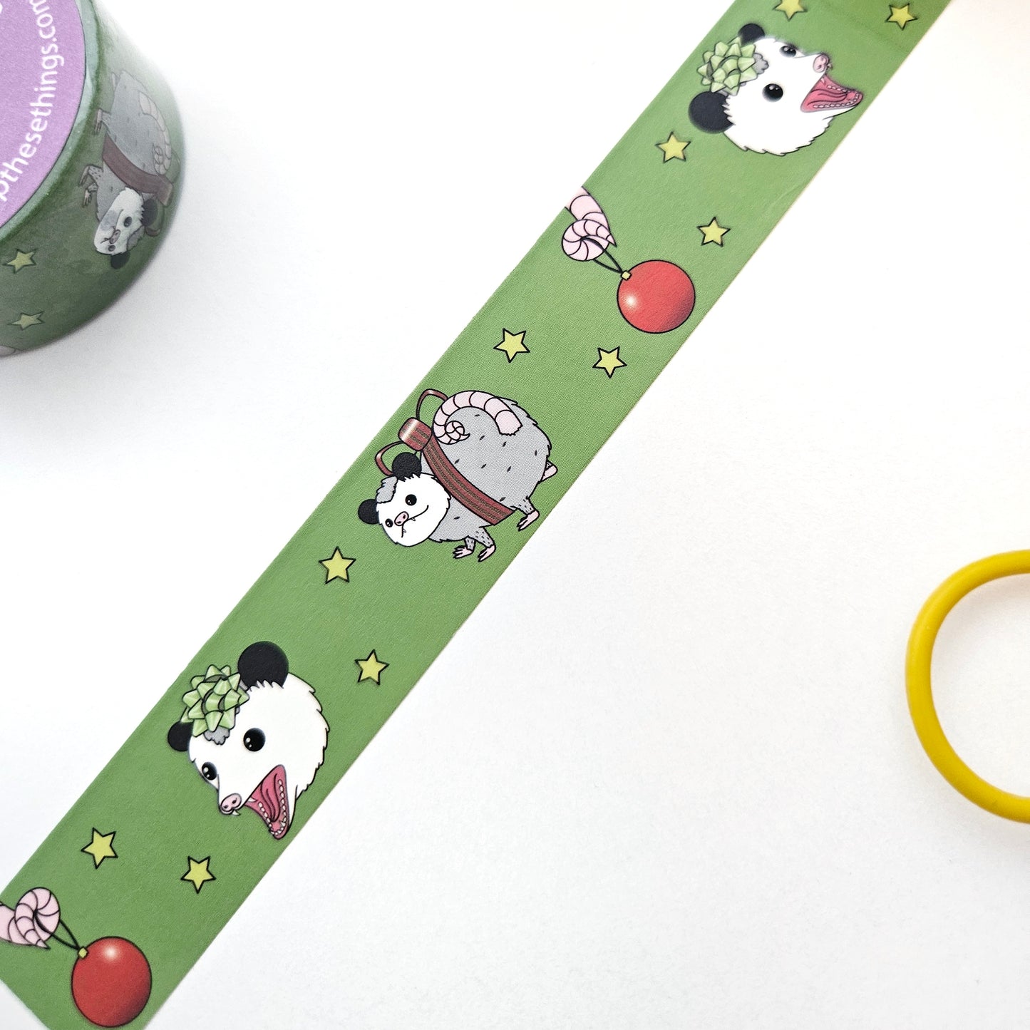 Holiday Possum washi tape