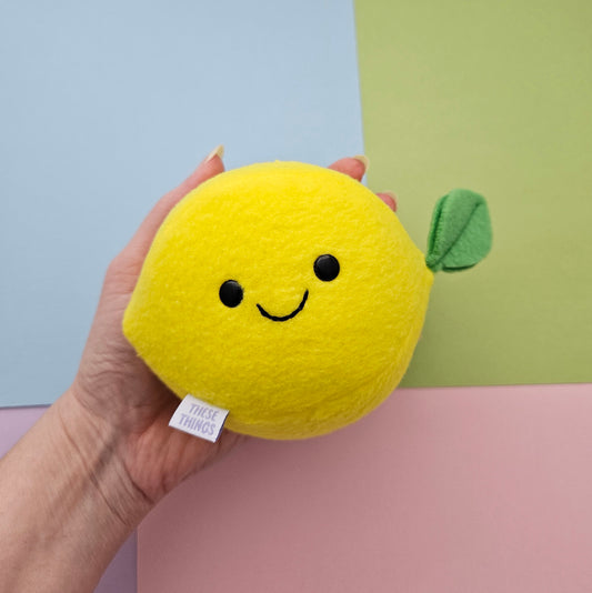 Happy Lemon plushie