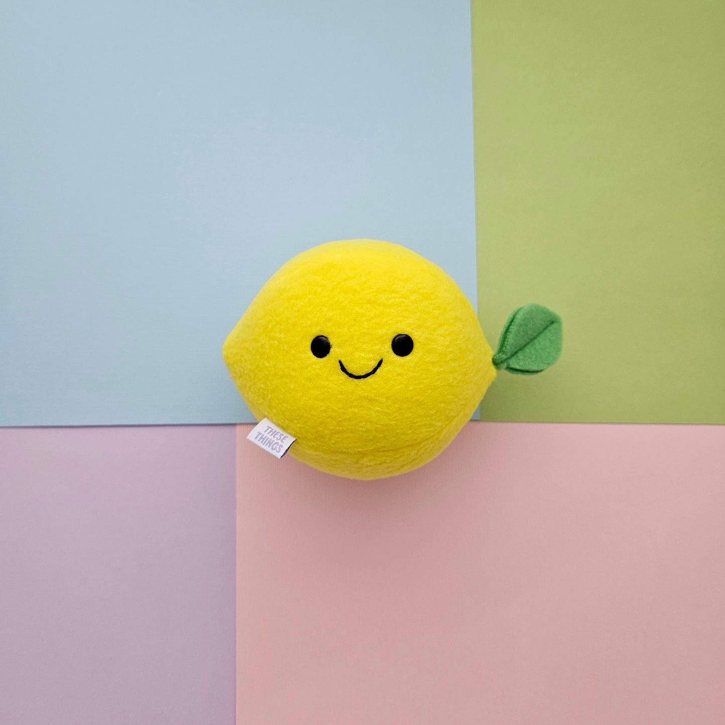 Happy Lemon plushie
