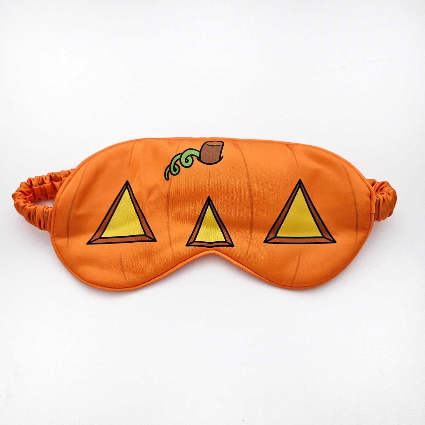 Jack-o-Lantern eye sleep mask