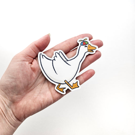 Silly Goose acrylic magnet