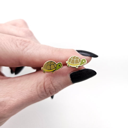Lil Turtle stud earrings
