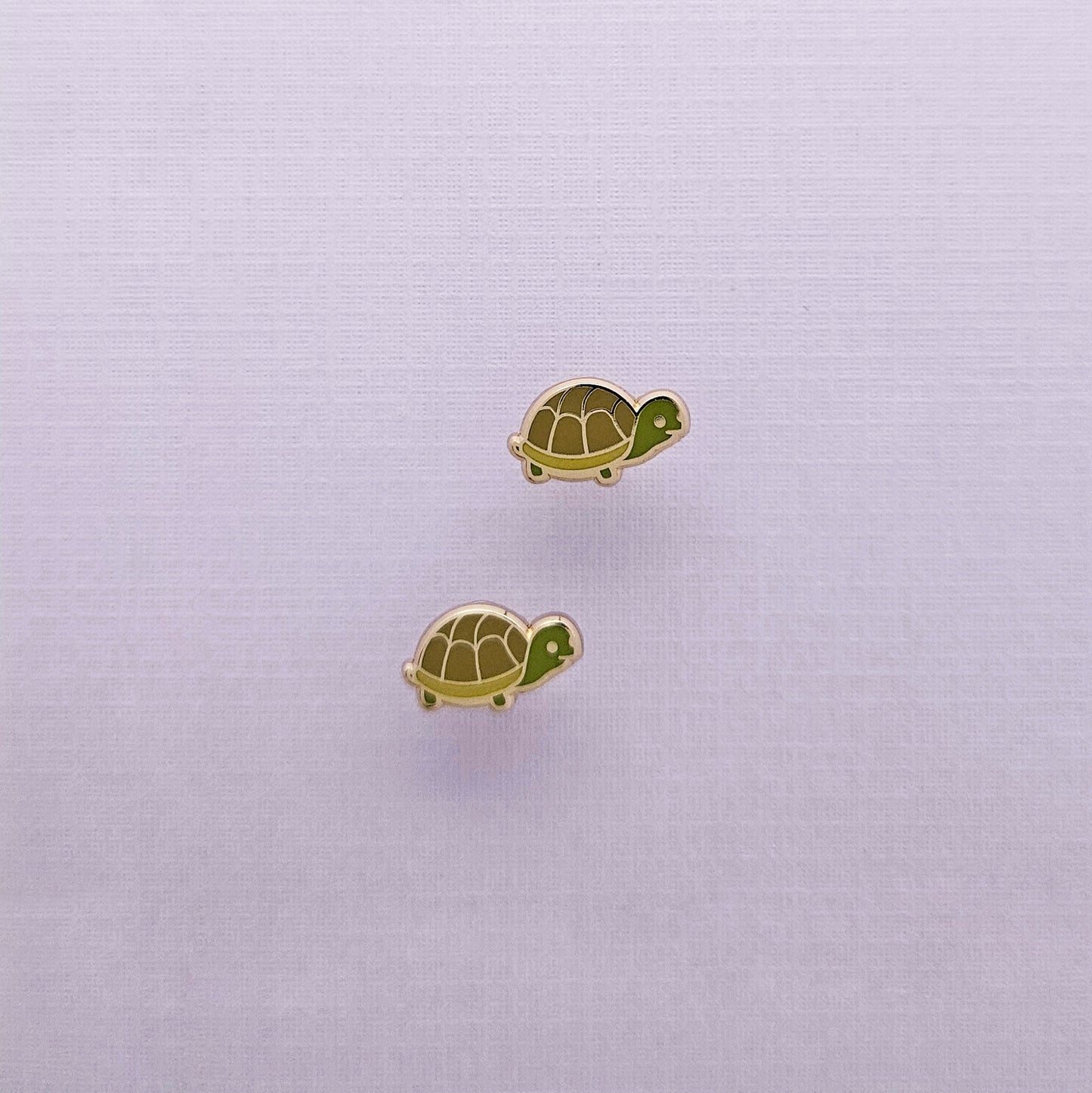 Lil Turtle stud earrings
