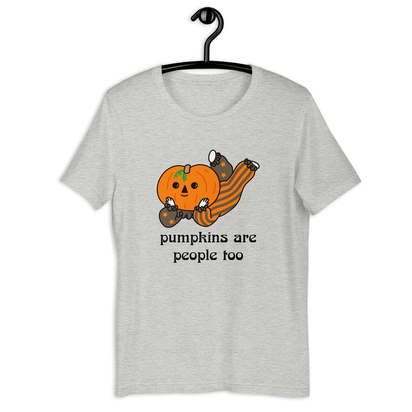 Pumpkins are people too Unisex t-shirt