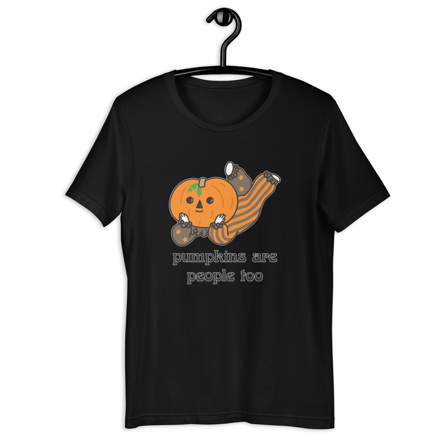 Pumpkins are people too Unisex t-shirt