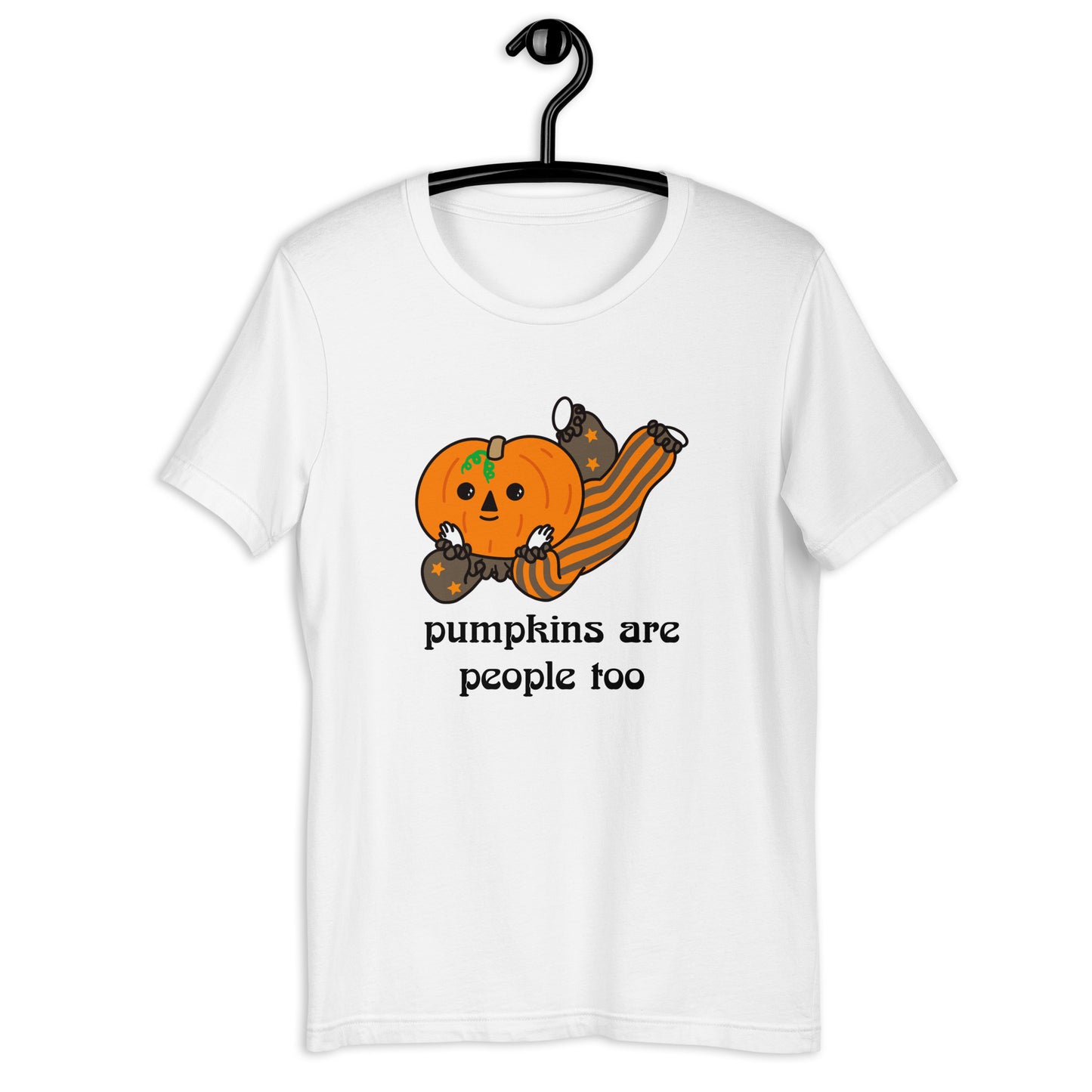 Pumpkins are people too Unisex t-shirt