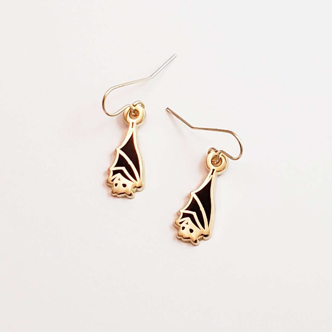 Hanging Bat earrings