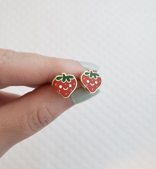 Happy Strawberry earrings