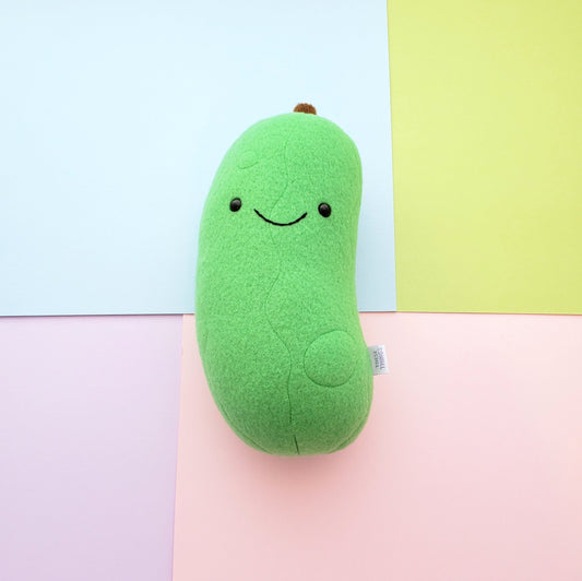 Happy Pickle plushie