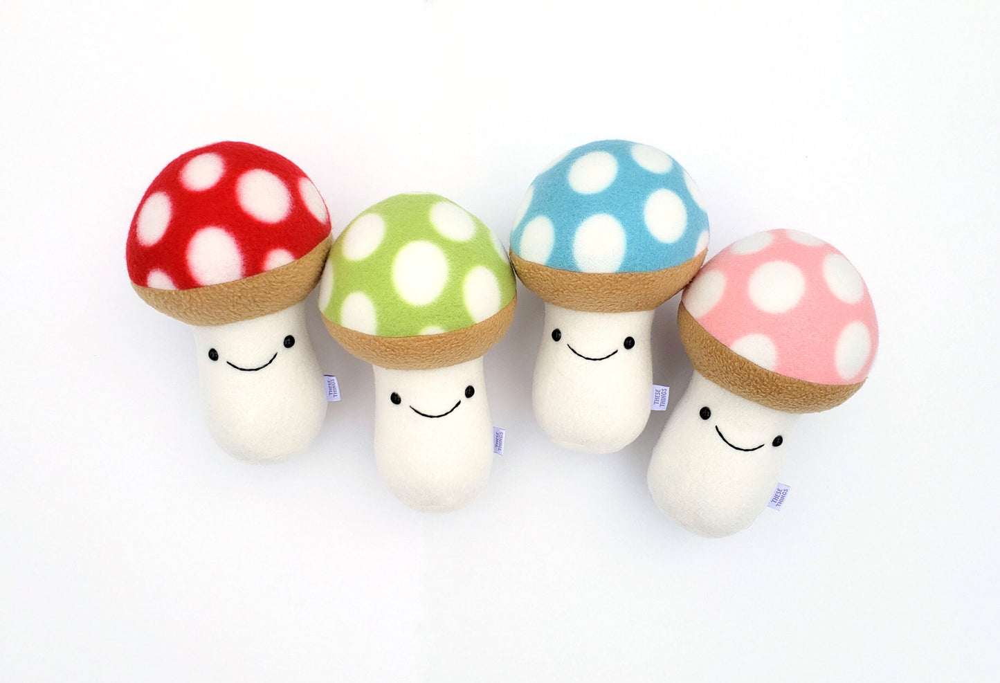 Happy Mushroom plushie