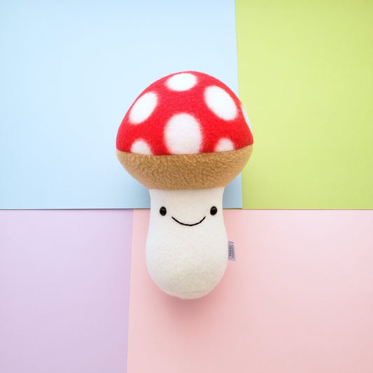 Happy Mushroom plushie