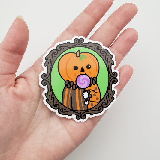 Pumpkin Boi Sweetie vinyl sticker