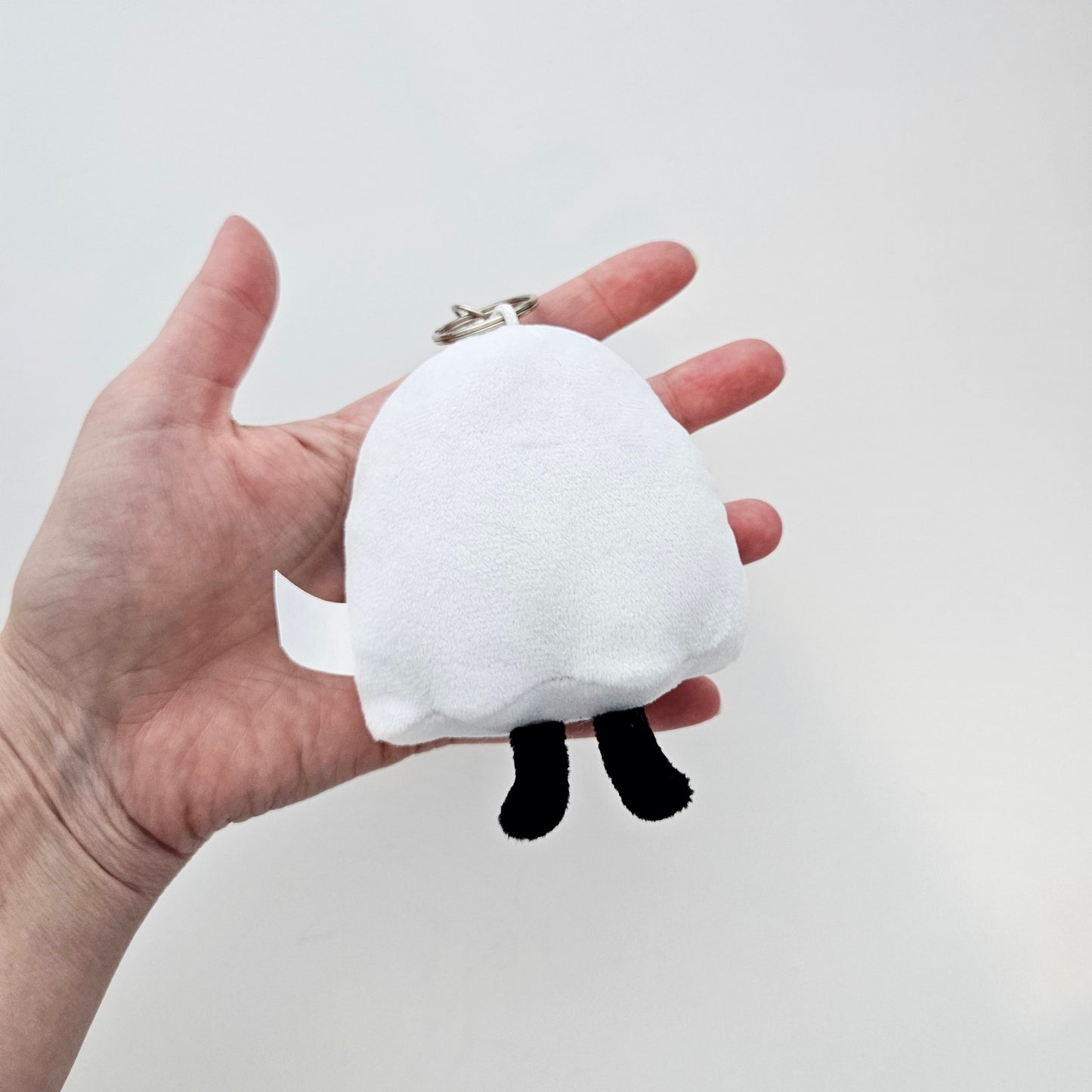 Ghostie plush keychain