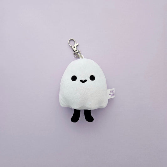 Ghostie plush keychain