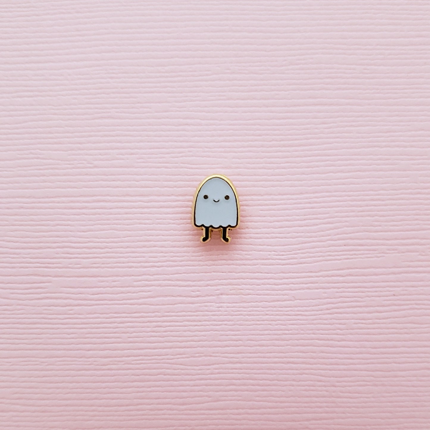 Glow Ghost enamel mini pin
