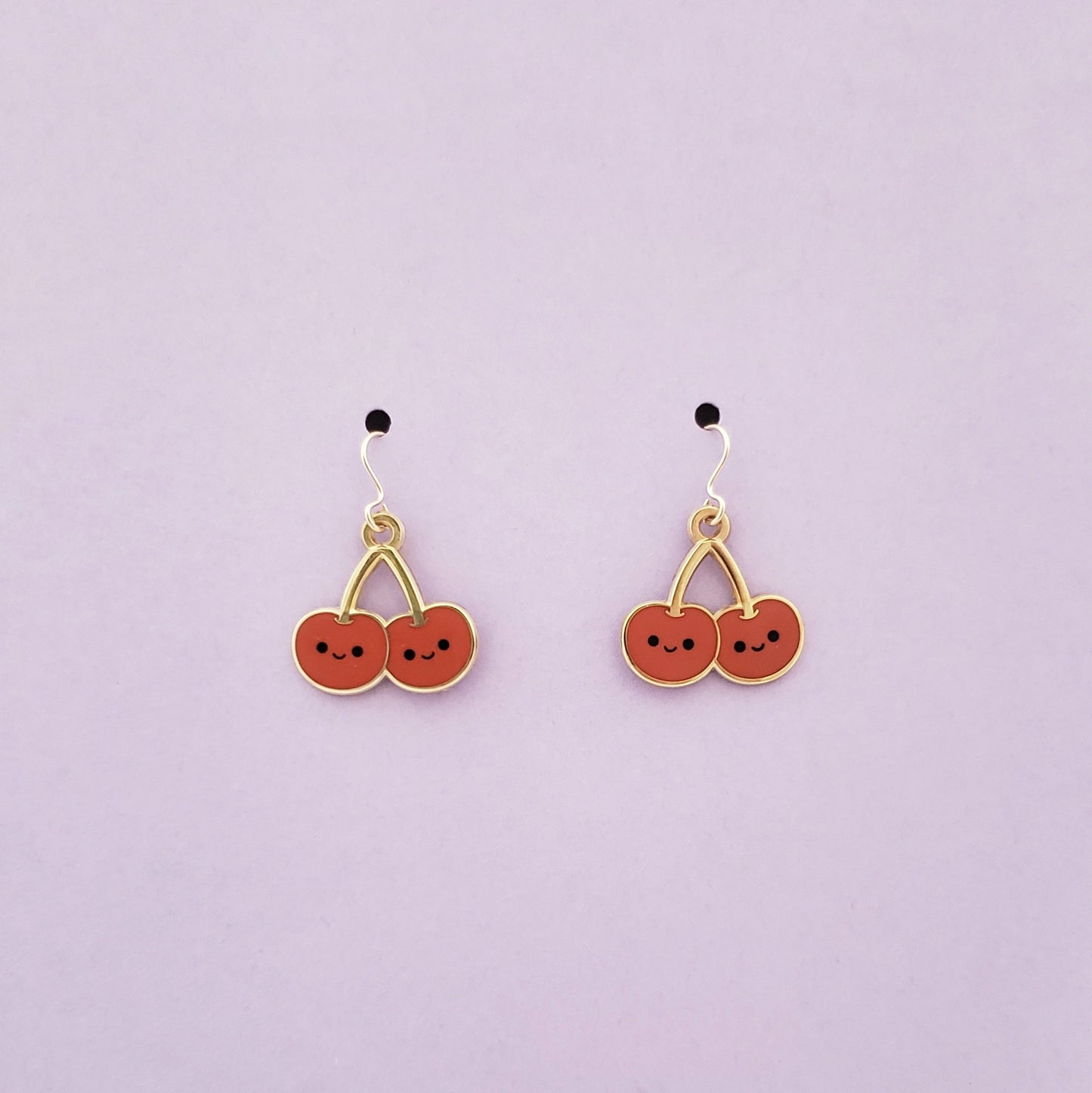Happy Cherry dangle earrings