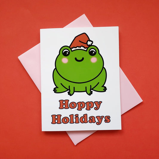 Hoppy Holidays card