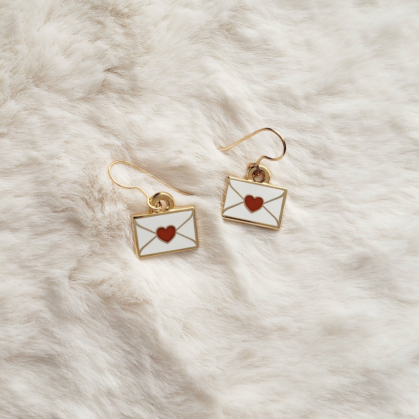Love Letter dangle earrings
