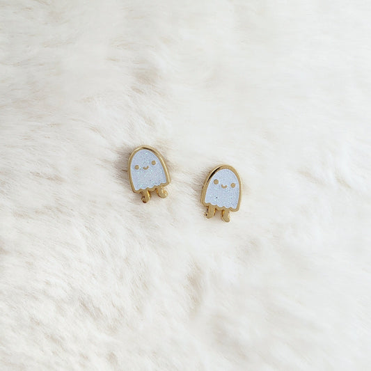 Glitter Ghost earrings