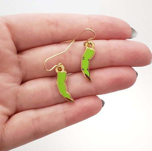 Witch Finger dangle earrings